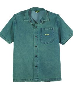 Rec Center Sport Denim Short Sleeve Shirt
