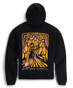 Skiing Sucks Zip Hoodie